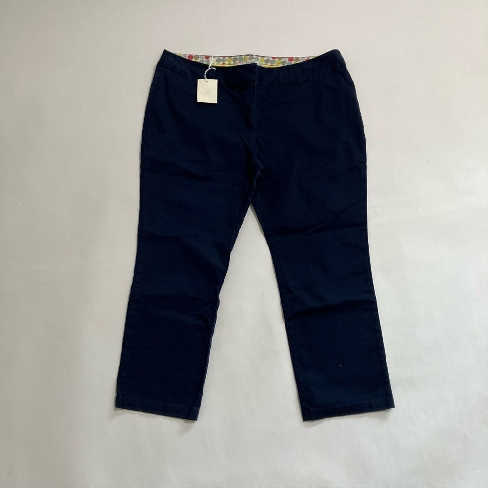 NWT BODEN blue khaki trousers